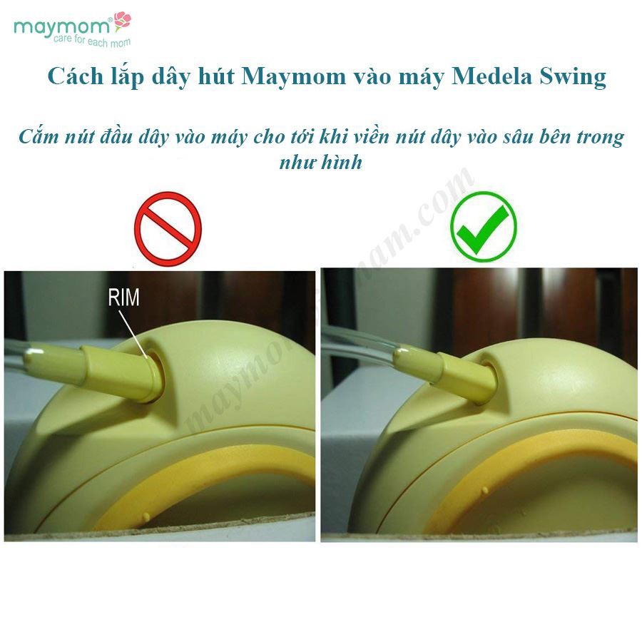 [DEAL 0Đ] Dây hút máy hút sữa Swing Maxi sản xuất bởi MayMom