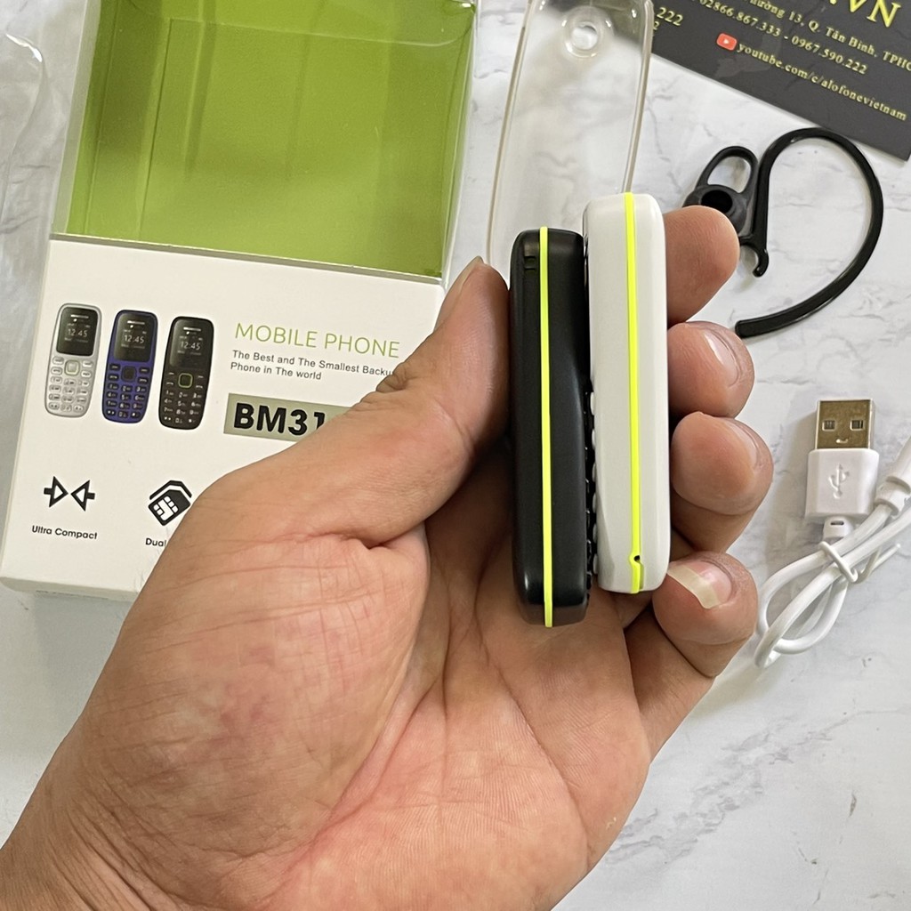 Điện Thoại Nhỏ Samsung BM310 Có Thay Đổi Giọng Nói Tặng Ốp Lưng Phụ Kiện Gắn Tai Nghe Bluetooth | BigBuy360 - bigbuy360.vn