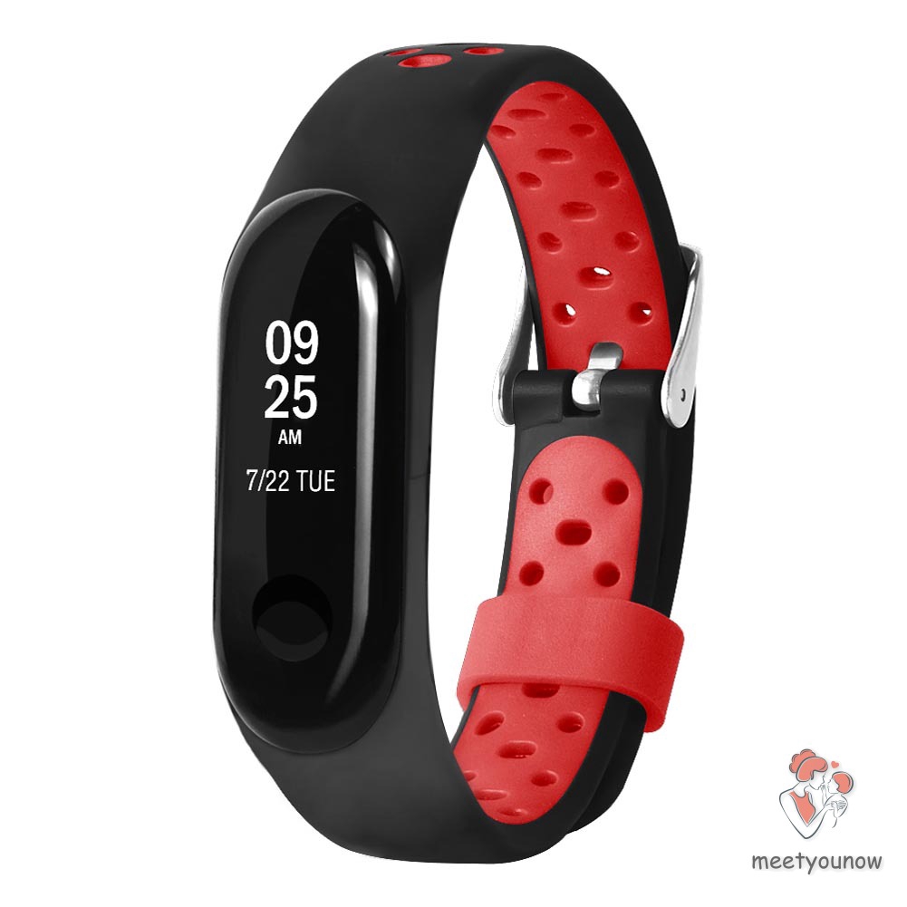 Dây đeo đồng hồ thông minh Xiaomi Miband 3 kiểu dáng cá tính