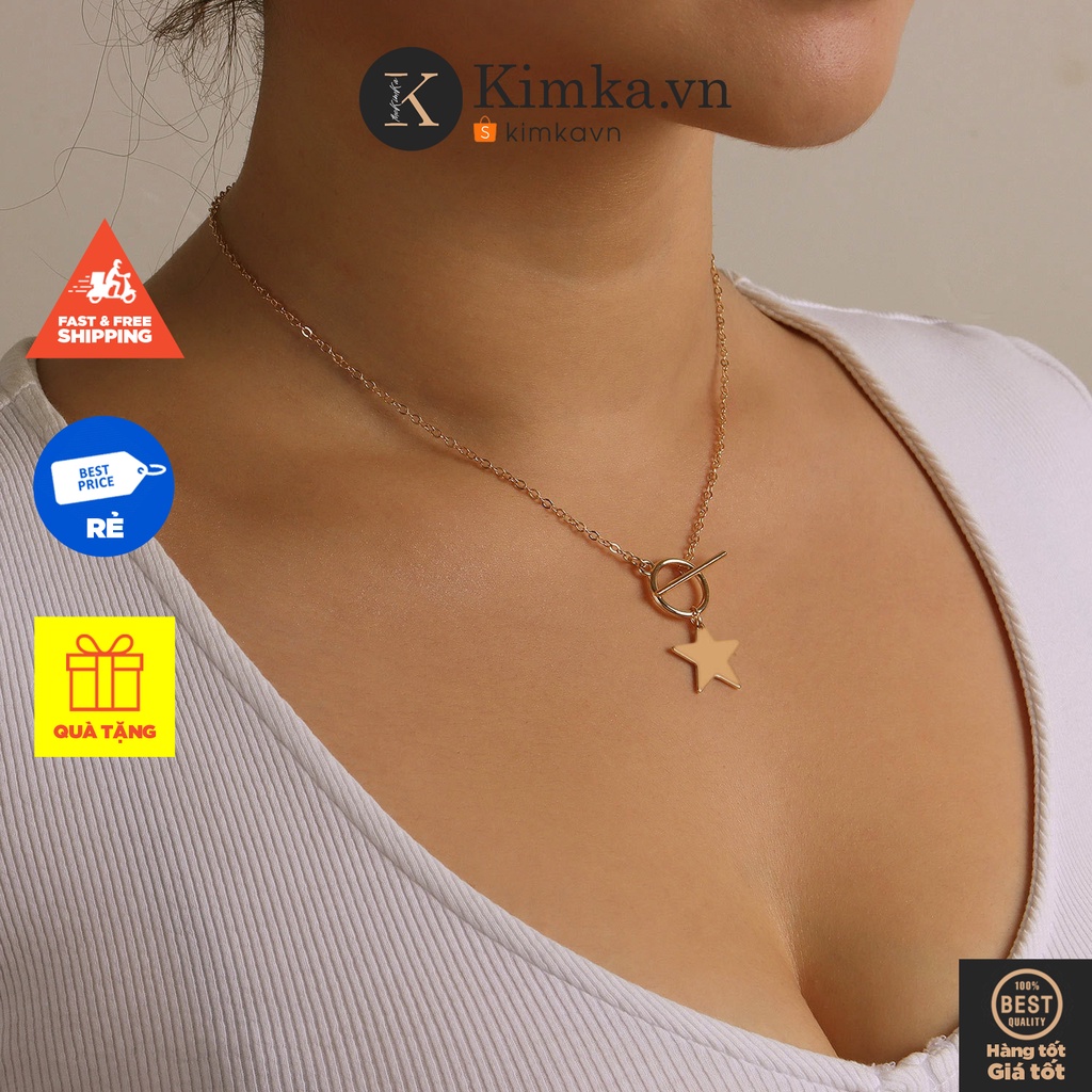 (003) Vòng Cổ, Dây Chuyền Mặt Ngôi Sao