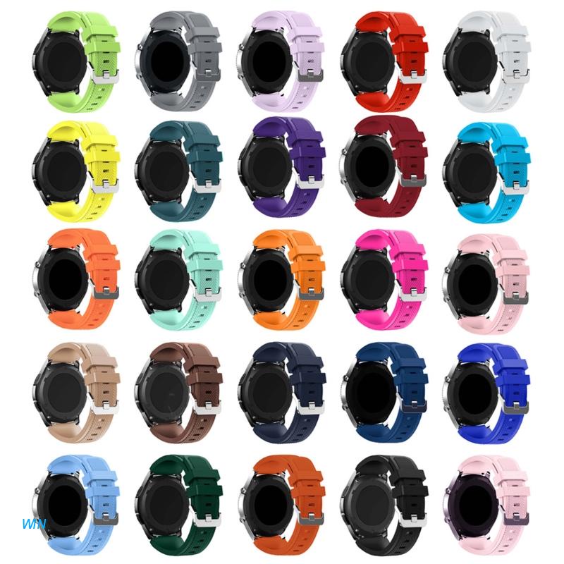 Dây Đeo Silicon 20mm Cho Đồng Hồ Thông Minh Amazfit Gtr,Huawei Watch Gt2, - Galaxy Watch3