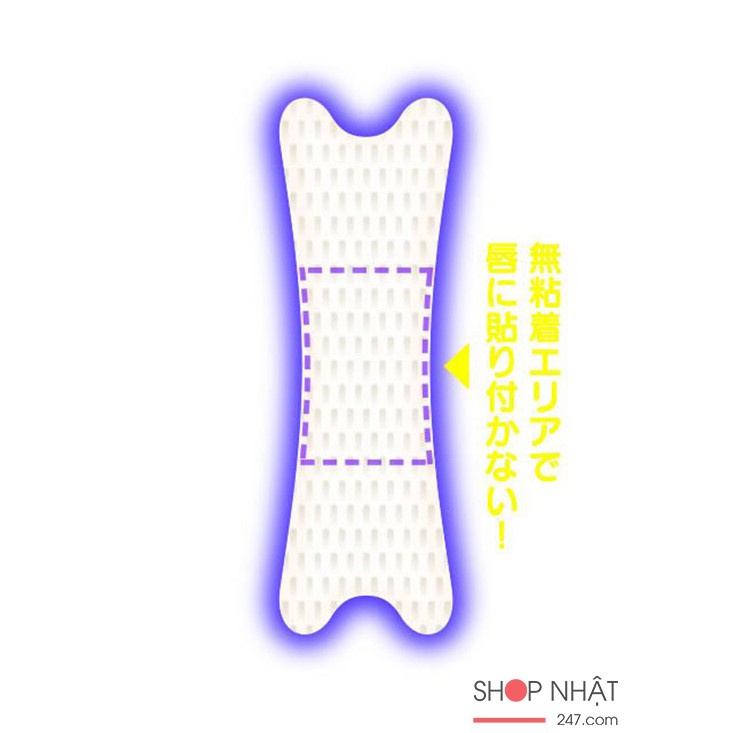 Set 8 miếng dán chống ngáy ngủ - xách tay Nhật Bản