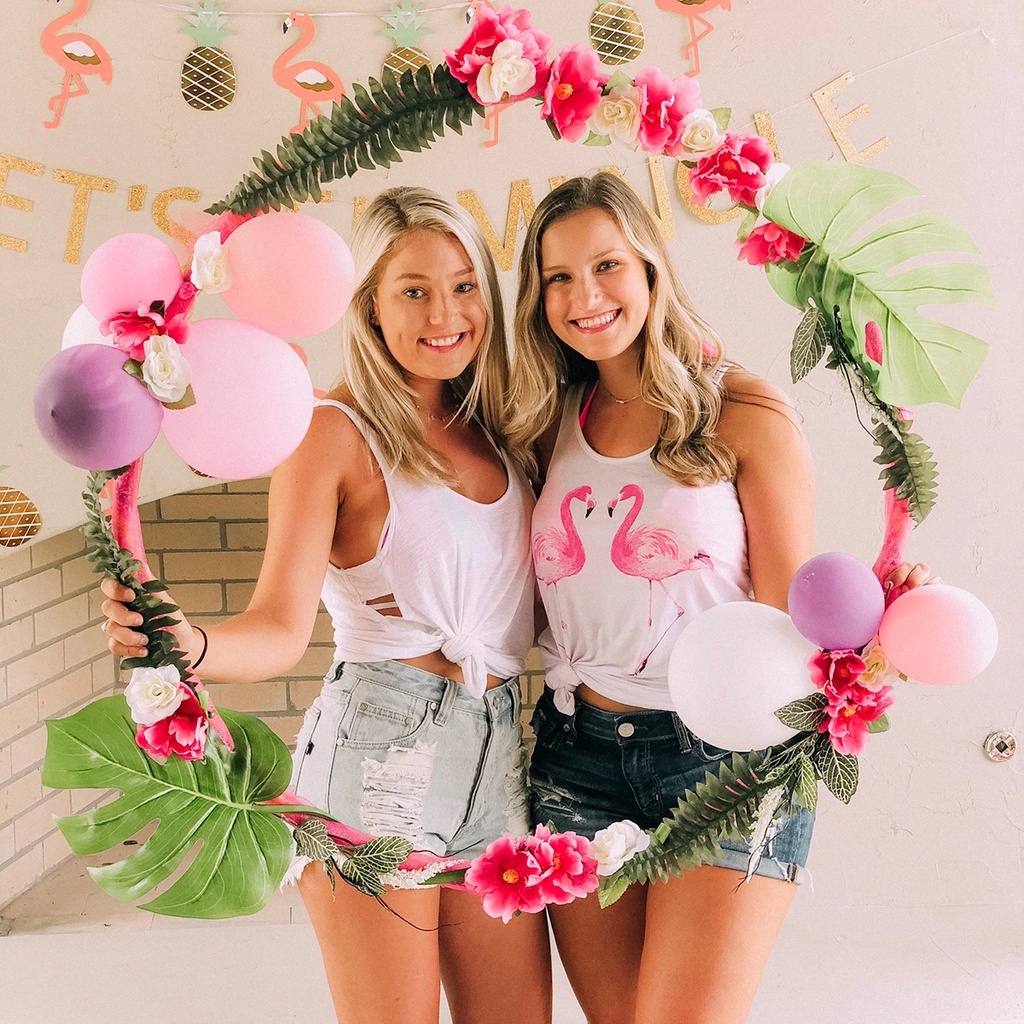 Khung Vòng Nhựa 60 / 80 / 100cm Gắn Bong Bóng Trang Trí Tiệc Sinh Nhật / Tiệc Cưới / Giáng Sinh DIY