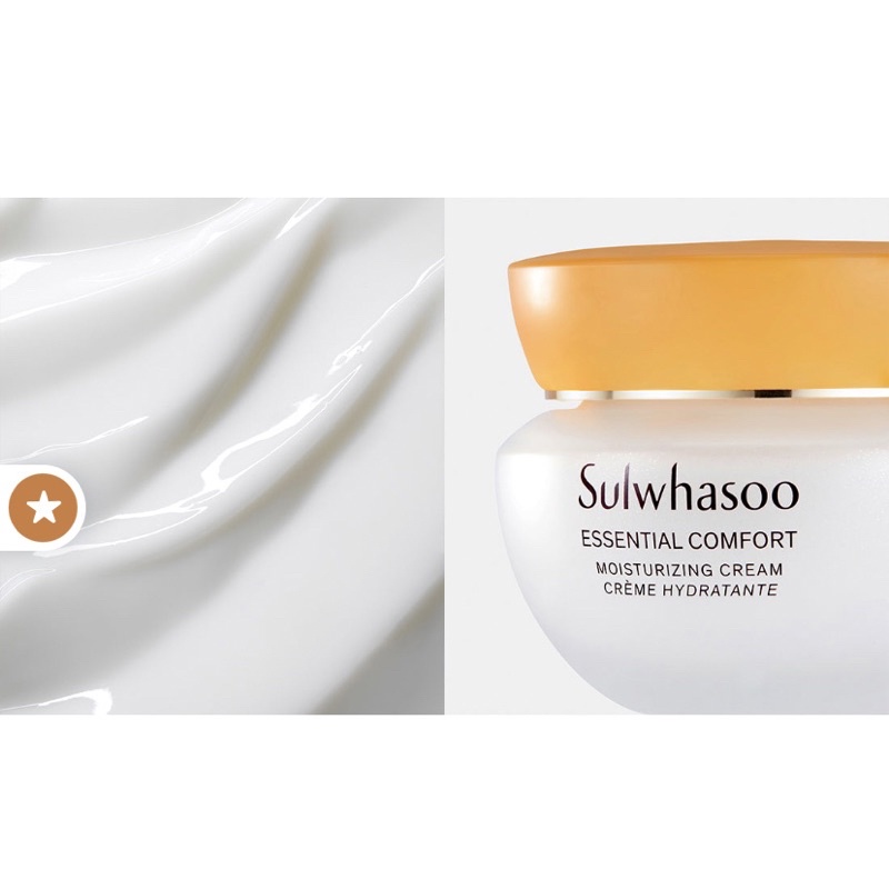 Kem dưỡng ẩm nhân sâm Sulwhasoo Comfort Moisturizing Cream 5ml - Chuẩn Auth