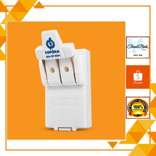 Cầu dao đế sứ 3 pha- 30a/ 60a sopoka/ vinakip- chống cháy