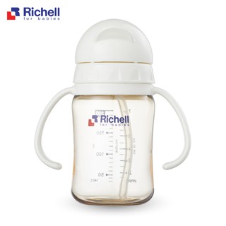 BÌNH ỐNG HÚT PPSU RICHELL (DUNG TÍCH 200ML)