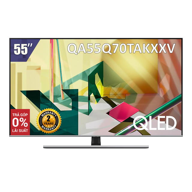 [Mã SAMAPR giảm 5% đơn 4TR5] Smart Tivi Samsung 55 inch QLED 4K QA55Q70TAKXXV - Miễn phí lắp đặt | BigBuy360 - bigbuy360.vn