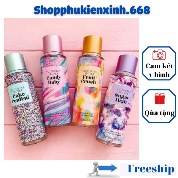 [ Mã SHOPDG1 Giảm 10% ] Xịt Body Thơm Toàn Thân Mist Dưỡng Thể Victoria’s Secret - Body Mist STORE