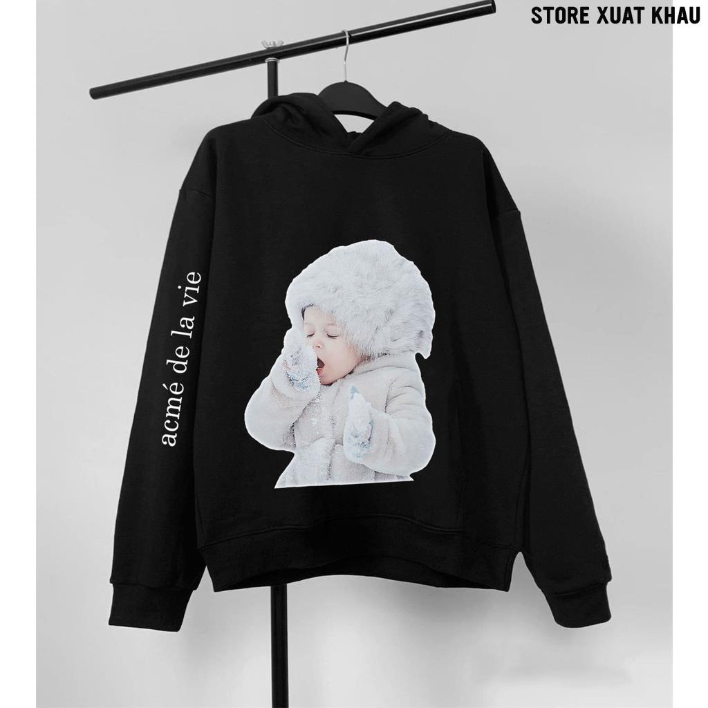 ÁO HOODIE ADLV NỈ COTTON 100% FULL MẪU UNISEX