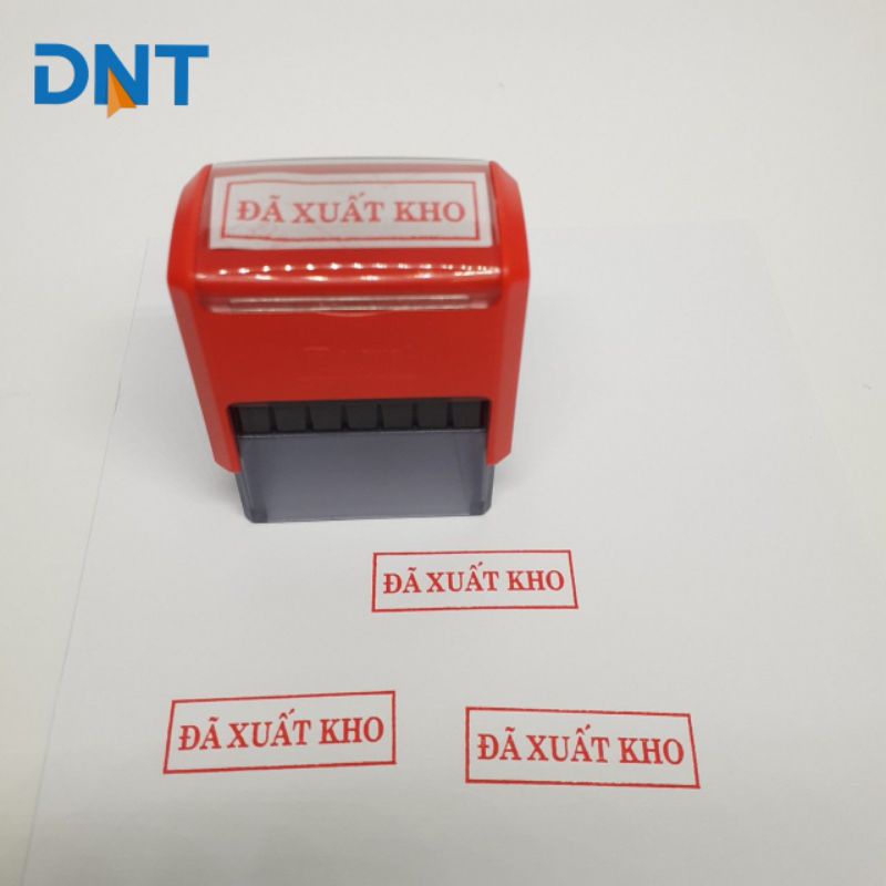 Con dấu khắc sẵn nội dung: Đã Thu Tiền, Đã Chi Tiền, Đã Thanh Toán... TD Stamp