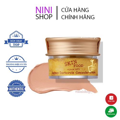 Che khuyết điểm Skinfood Salmon Darkcircle Concealer Cream 10g