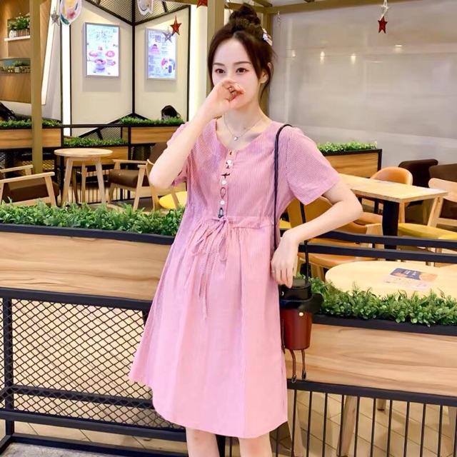 🤰thời trang bà bầu, váy bầu hàng quảng châu