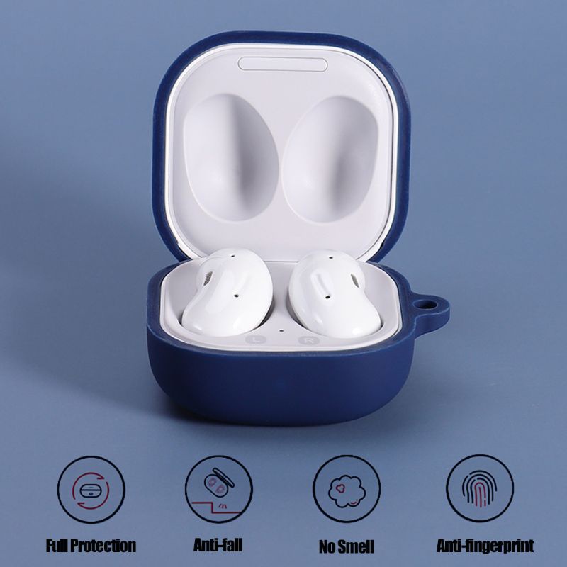 Vỏ hộp sạc tai nghe Samsung Galaxy Buds Live bằng silicone mềm chống rơi giặt được