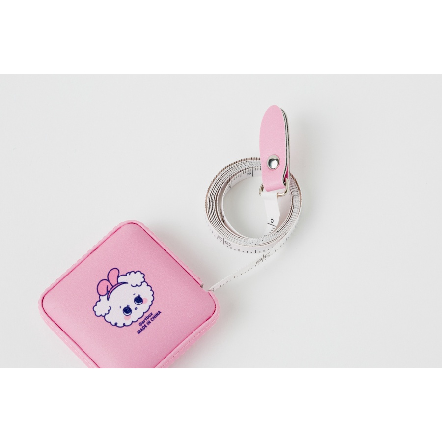 Thước Dây ARTBOX Hàn Quốc Hình Vuông Thỏ Bichon Xinh Xắn Dài 150cm