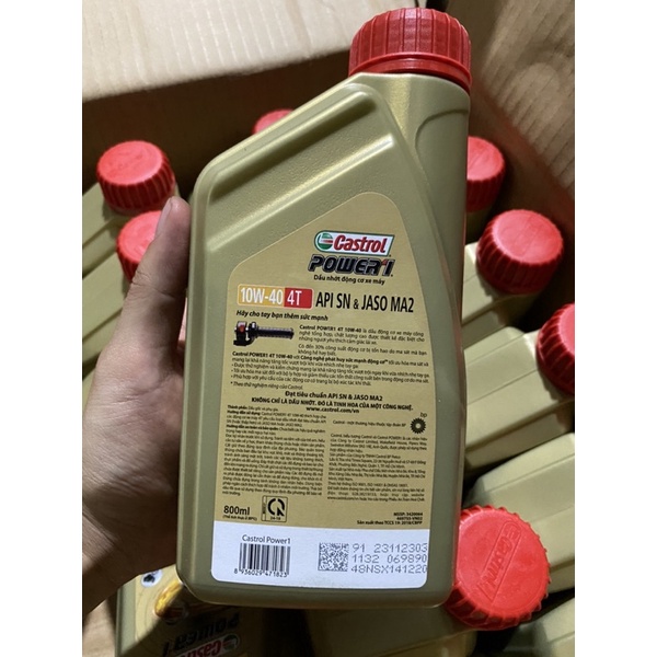 Dầu Nhớt Castrol power1 xe số 15w-40