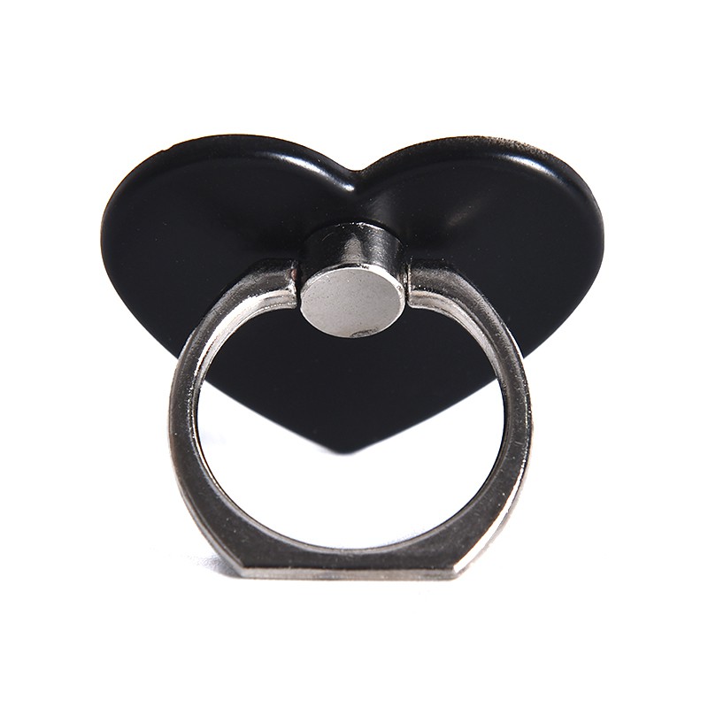 [funnyhouse]Mobile Phone Ring Holder Stand Buckles 360 Rotate Smartphone love thro