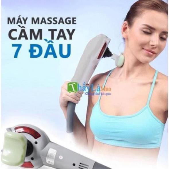 Máy Massage cầm tay 7 đầu Ayosun Hàn Quốc