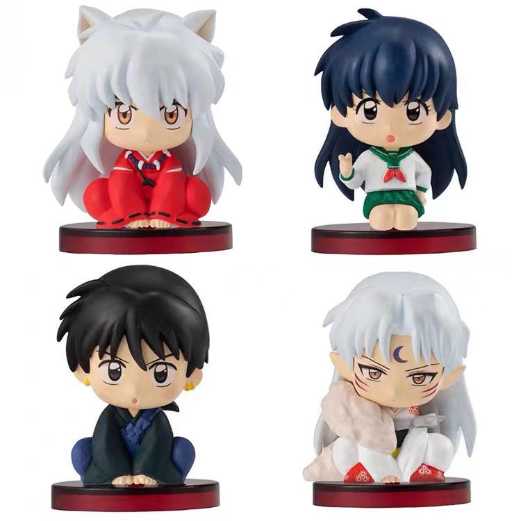 Mô Hình Inuyasha Khuyển Dạ Xoa, Miroku, Sesshōmaru, Higurashi Kagome Cực CUTE Cực Sắc Nét