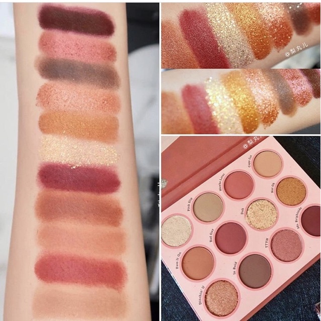 [Chính hãng] Bảng phấn mắt Colourpop What Ever Eyeshadow Palette 12 ô màu chống thấm nước lâu trôi