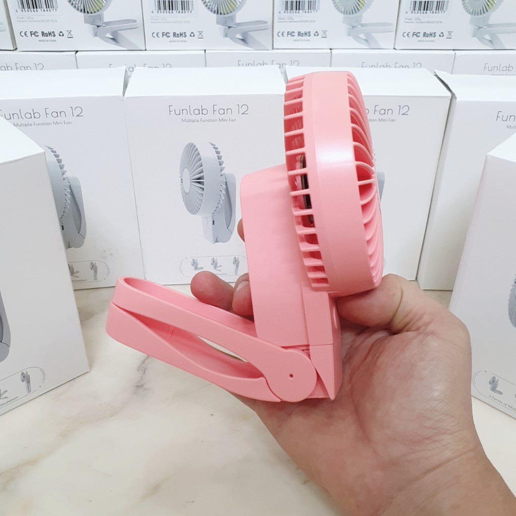 Quạt sạc mini Yoobao F12 2000mAh