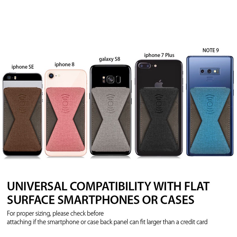 Bao Da Điện Thoại Dạng Ví Nắp Gập Từ Tính Có Ngăn Đựng Thẻ Kiêm Giá Đỡ Cho Xe Hơi