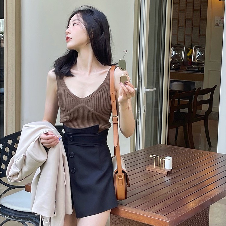Chân Váy/Áo Caro Trễ Vai Thời Trang Quyến Rũ Cho Bạn Nữ | BigBuy360 - bigbuy360.vn