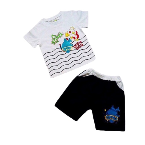 [MÃ THƯƠNG HIỆU YÊU THÍCH Voucher giảm 10%] Bộ Đồ Thun Cotton In Hoạt Hình Bé Trai BabyBean