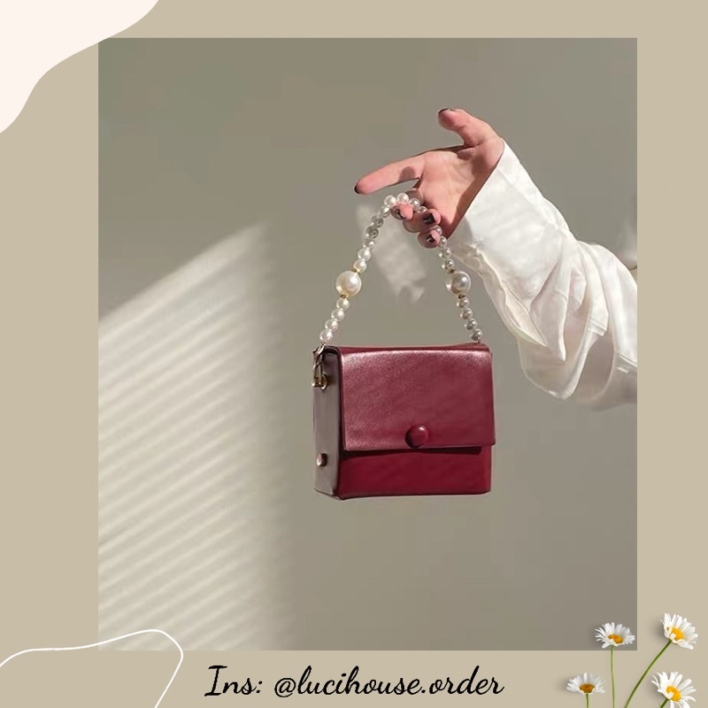 [ORDER TAOBAO] Gom order túi nữ 2 màu đỏ - đen