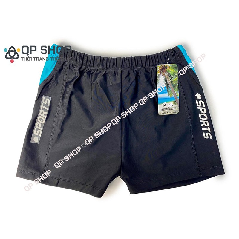 Quần Bơi Nam SPORT Dạng Đùi Lưng Bản Màu Đủ Size Chất Thun Co Giãn 4 Chiều Mạnh Mẽ Nam Tính 1 Đổi 1 Ảnh Thật 100% QN002 | BigBuy360 - bigbuy360.vn
