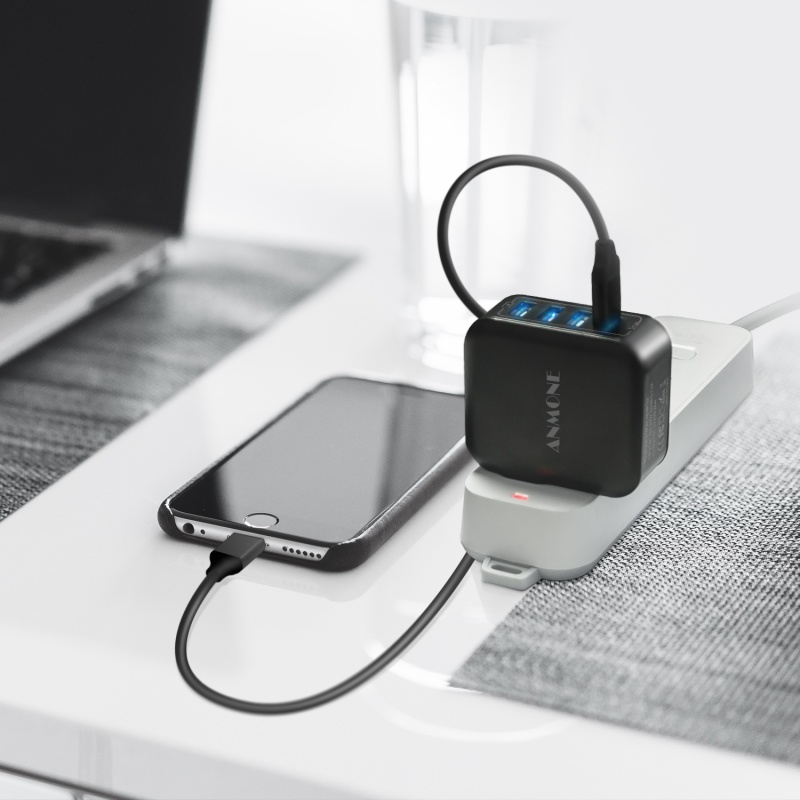 Bộ sạc Fonken nhiều cổng USB cho điện thoại di động