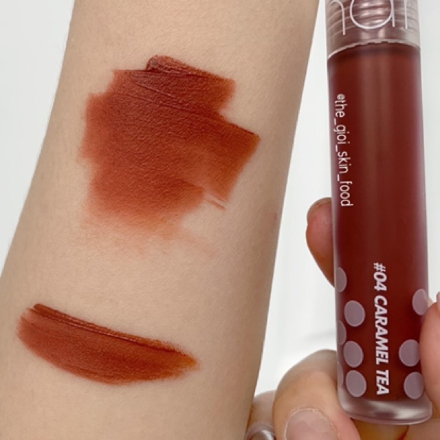 [Màu 1-09]Son Kem Romand Milk Tea Velvet Tint Ver 1 + 2