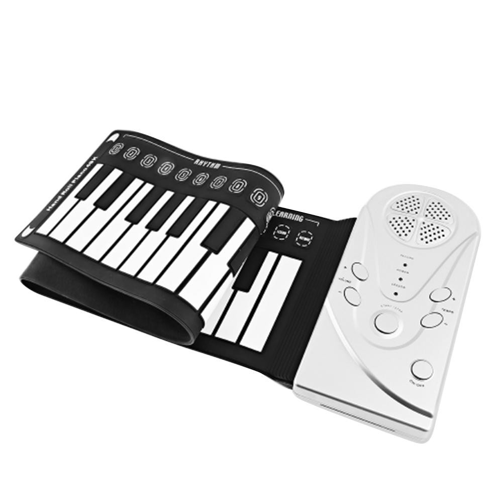 49 Keys Portable Flexible Silicone Roll Up Piano Folding Electronic Keyboard