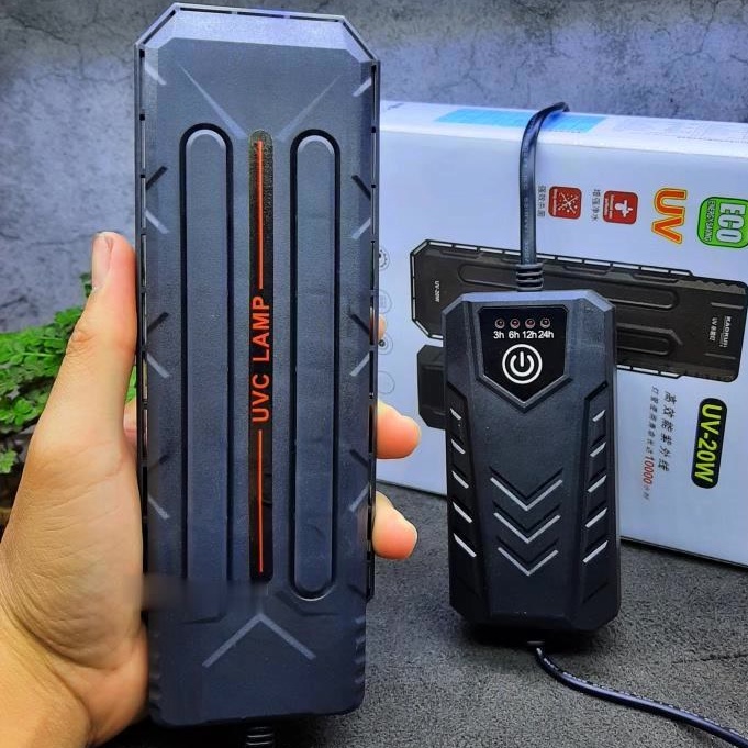 Đèn UV KaoKui AI 20W | Đèn UV Có Hẹn Giờ - Diệt Sạch Vi Khuẩn và Rêu Tảo Hại Cho Hồ Cá Cảnh, Thuỷ Sinh