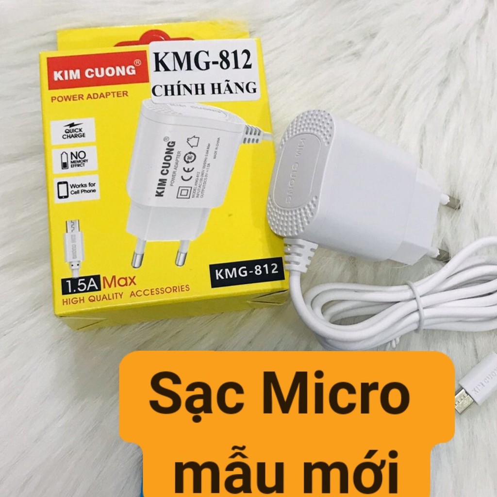 Cóc sạc Kim Cương Liền Dây KMG812