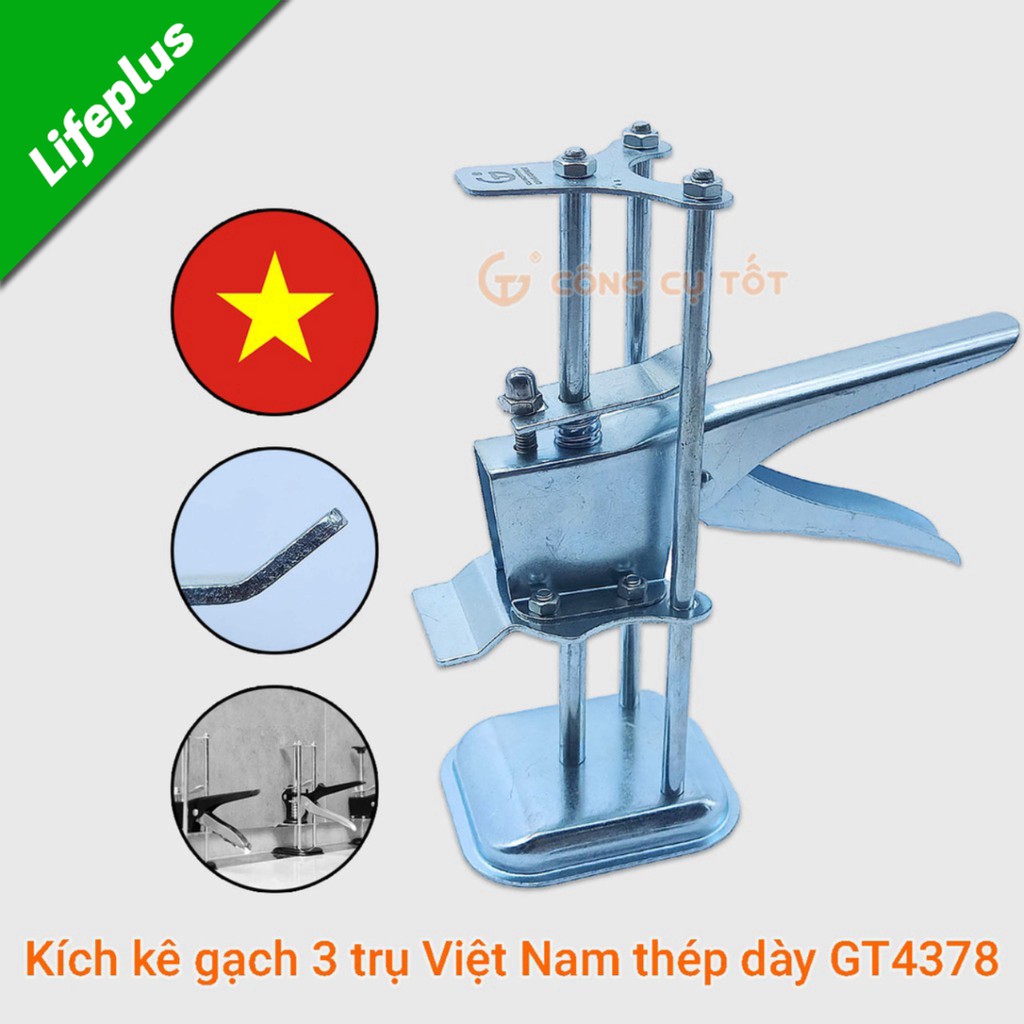 10 con đội nâng gạch ốp lát 3 trụ GOODTOOLS GT4378 Việt Nam