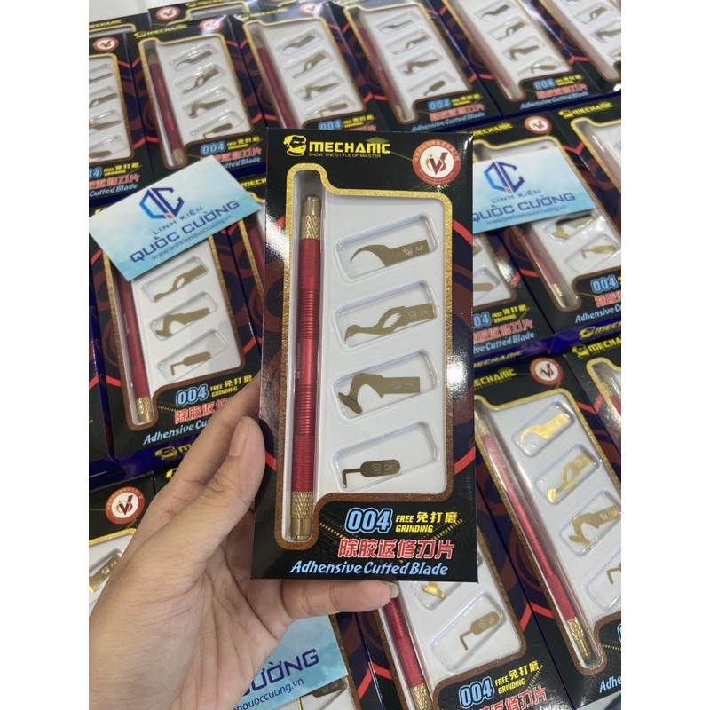 Dao đục ic 004 Mechanic(cạo keo, làm face id,chét chì.....)