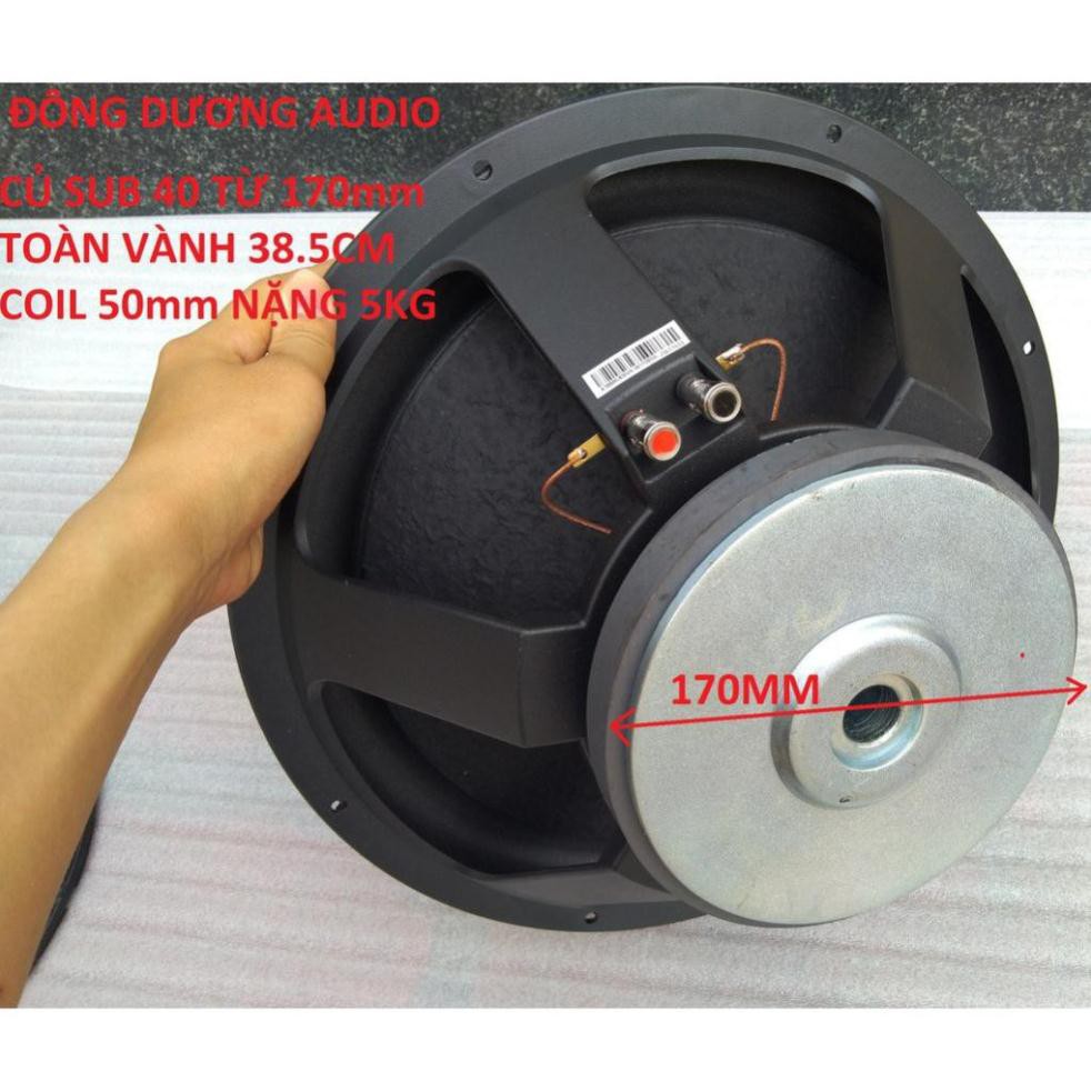 CỦ LOA SUB 4 TẤC TỪ 170 COIL 50 - GIÁ 1 CÁI - LOA BASS SUB 40