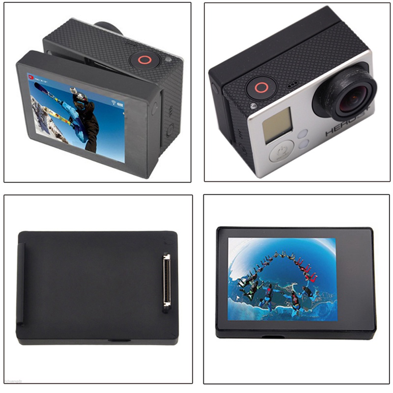 Màn Hình Lcd Bacpac Lcd + Cửa Sau Cho Gopro Hero 3 + 4
