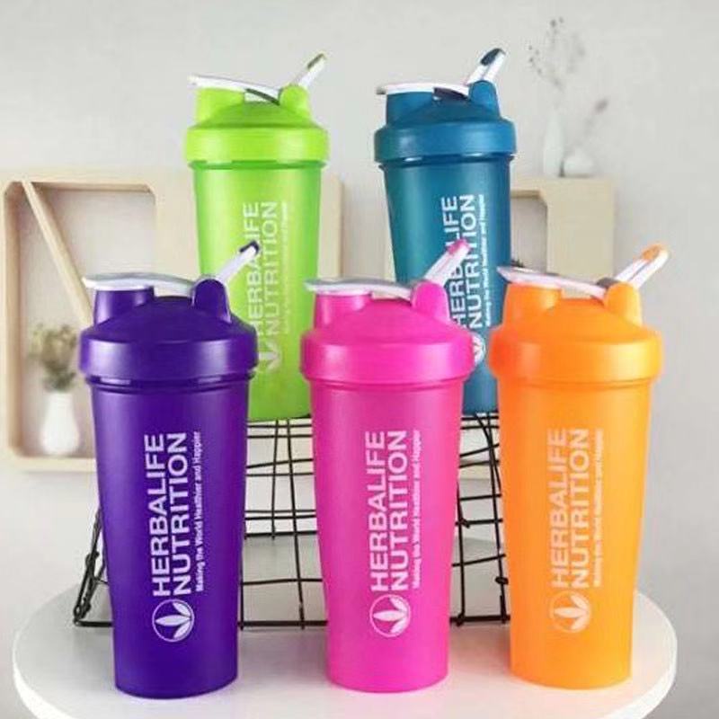 Bình Lắc Protein Herbalife 600ml Với Bóng Lắc Cho Tập Thể Dục Trước Và Sau Khi Tập Gym