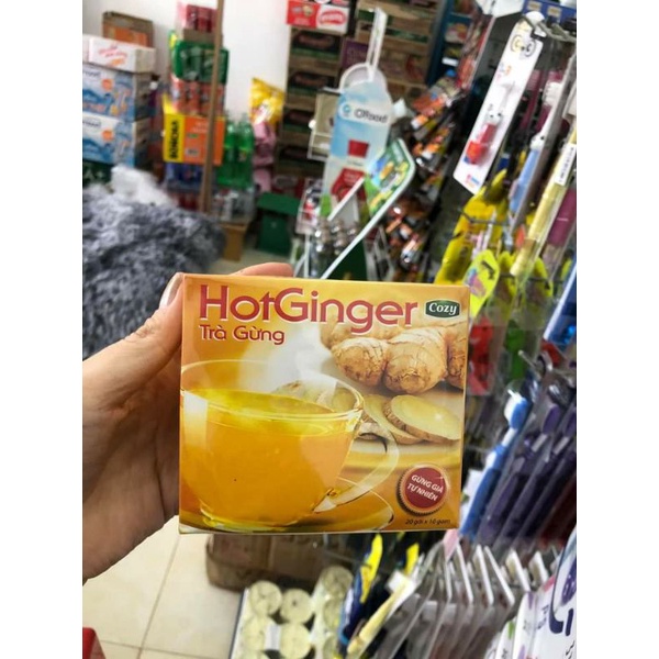 20 gói trà gừng Cozy