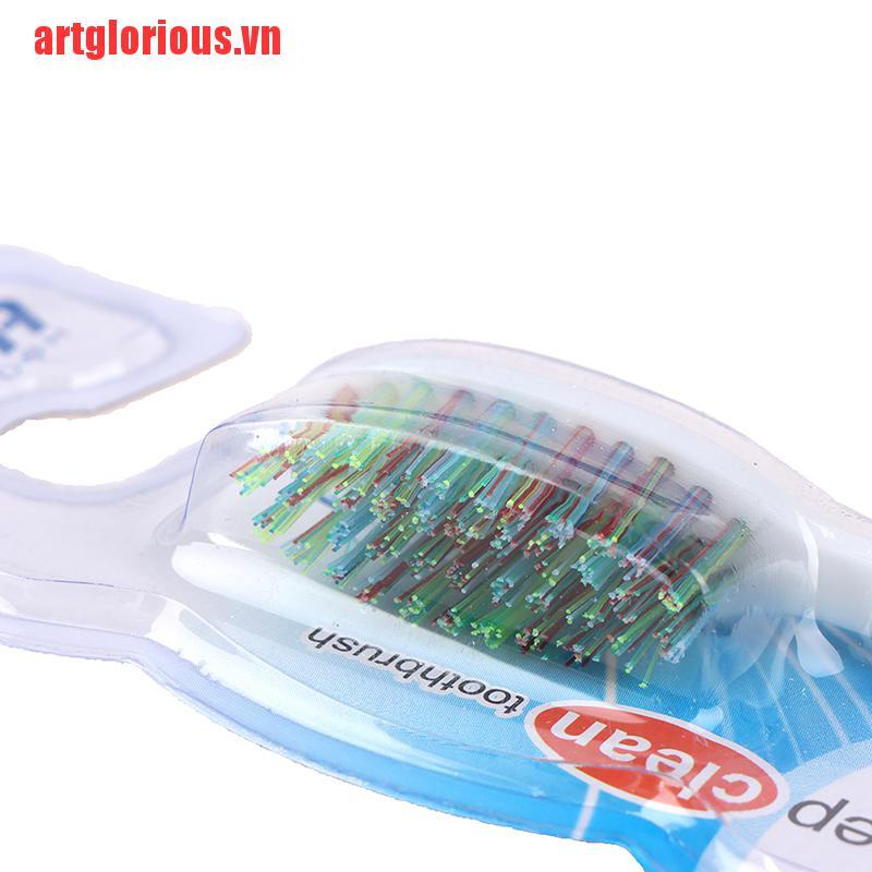 Set 10 Bàn Chải Đánh Răng Lông Siêu Cứng Chất Lượng Cao