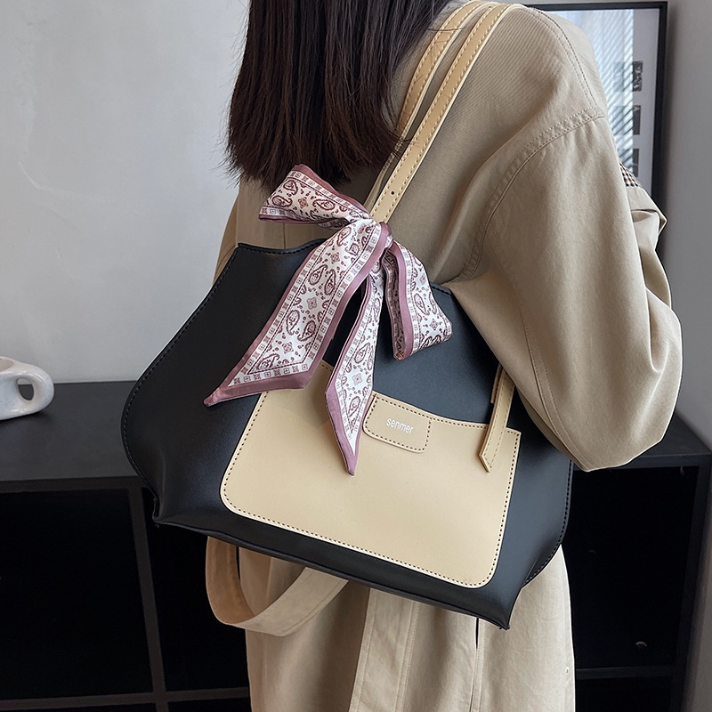 Túi Đeo Vai Cỡ Lớn Đính Nơ Thời Trang Cho Nữ