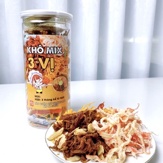 Khô mix 3 vị 300g