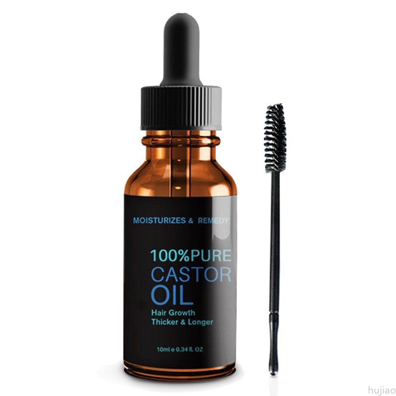 (Hàng Mới Về) Dầu Thầu Dầu Hữu Cơ 10ml Kích Thích Mọc Lông Mi Và Cọ Hujio | BigBuy360 - bigbuy360.vn