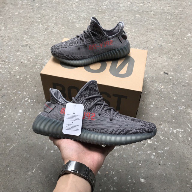 🎁FULL BOX🎁 Giày Sneaker Nam, Nữ YZ350 Bluga Xám 2.0 | BigBuy360 - bigbuy360.vn