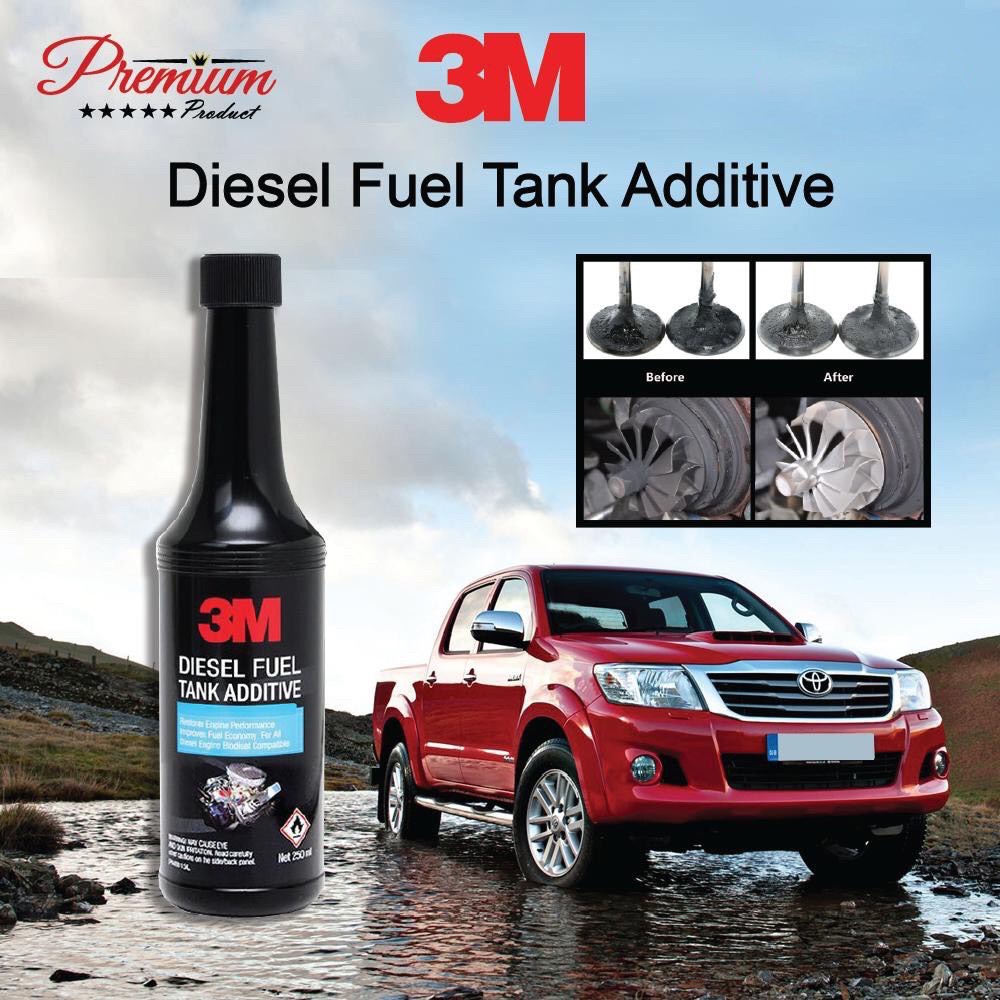 Súc béc dầu Diesel ô tô 3M Diesel Fuel System Cleaner 250ml chamsocxestore