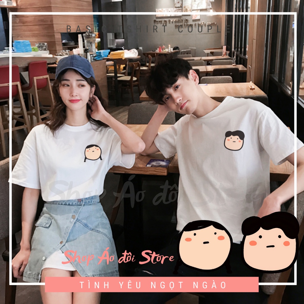 áo thun form unisex phù hợp làm áo cặp tình nhân,áo đôi bạn thân,HÌNH IN KHÔNG TRÓC