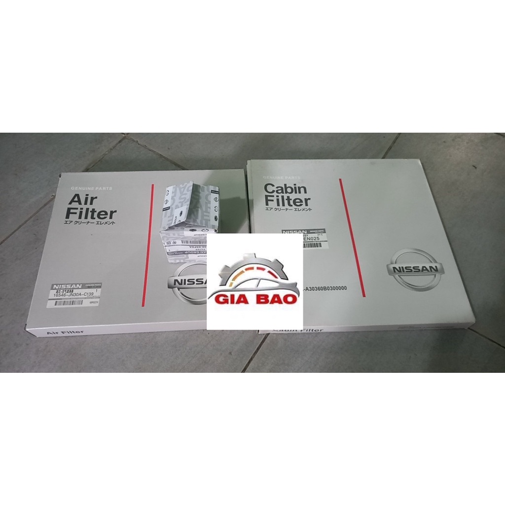 LỌC GIÓ ĐIỀU HOÀ+LỌC GIÓ ĐỘNG CƠ+LỌC DẦU NISSAN TEANA J32