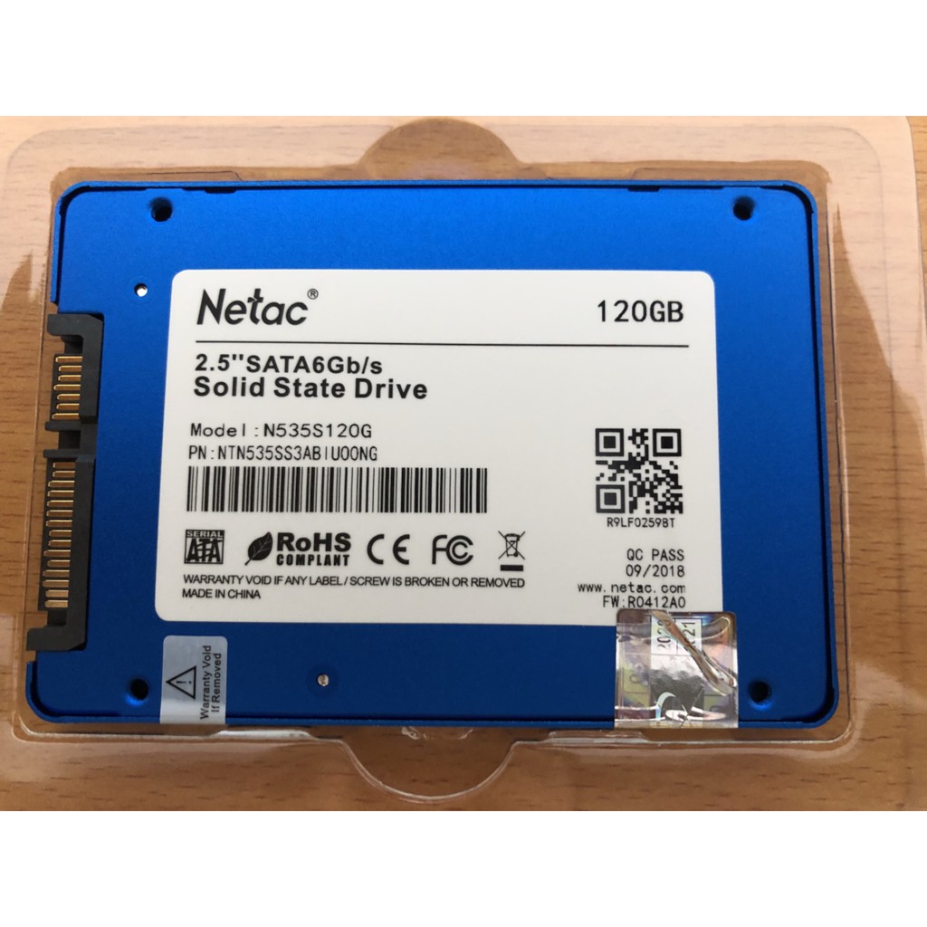 Ổ cứng ssd Netac 120gb128G240G ,256G (KingFass )Dùng cho Máy tính để bàn Laptop Bảo hành 03 năm 21