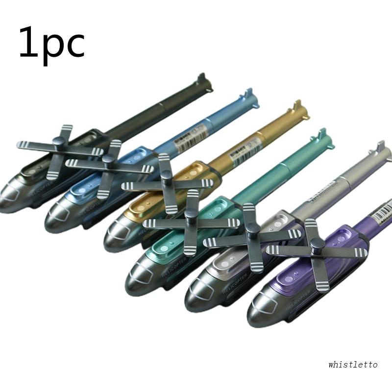 Bút Mực Gel Ngòi 0.5mm Mực Đen Hình Trực Thăng
